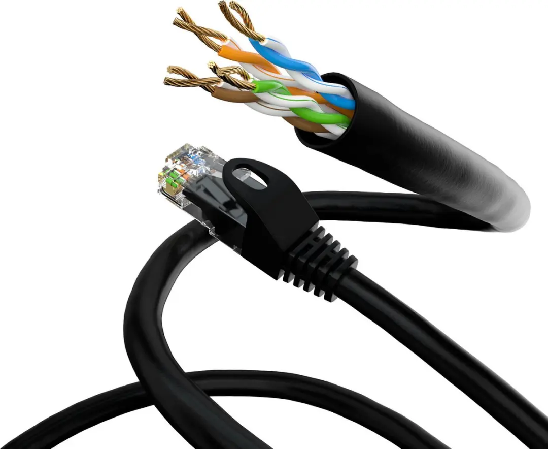 Goobay CAT6 Netwerkkabel RJ45 - 10m - Zwart