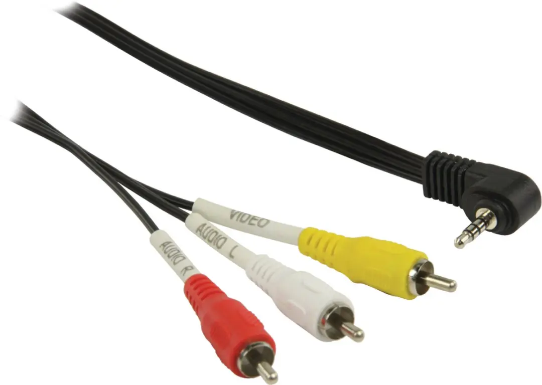 Goobay 3,5mm Jack 4-polig Haaks TRRS Composietkabel