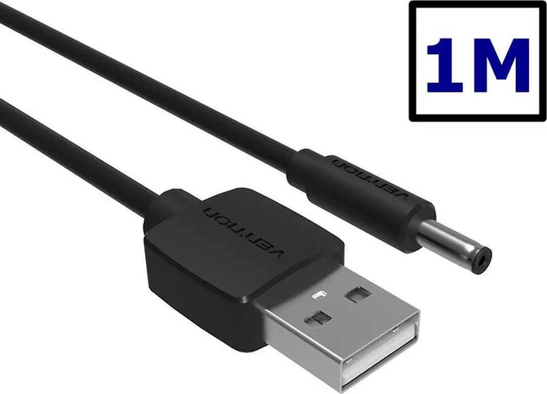 Vention USB naar DC 3.5mm 5V Kabel