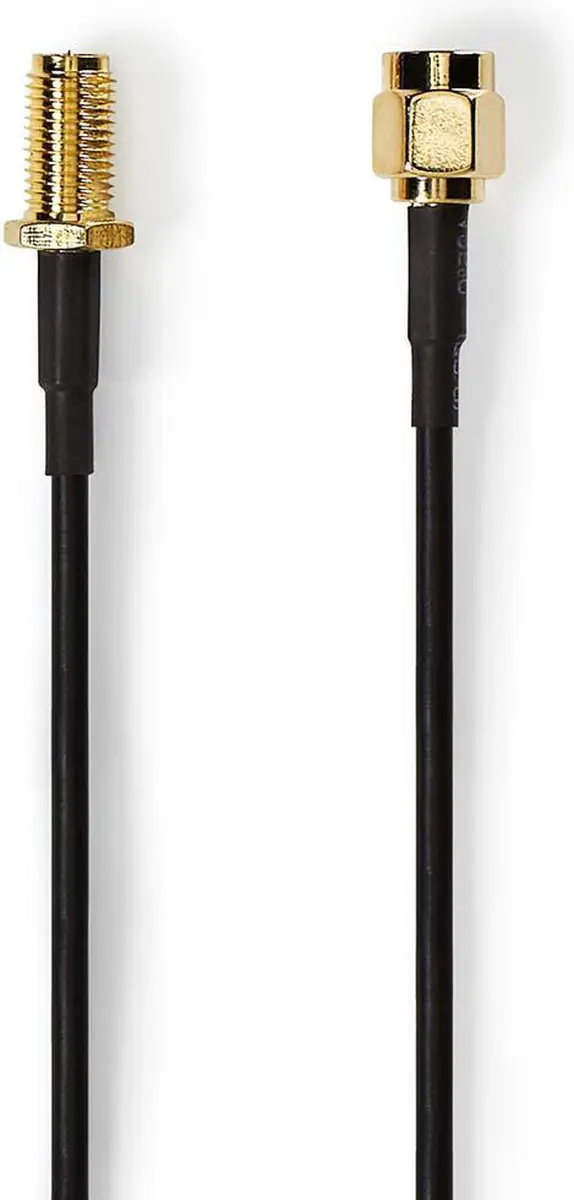 Nedis Antennekabel RP-SMA Male naar Female 2m