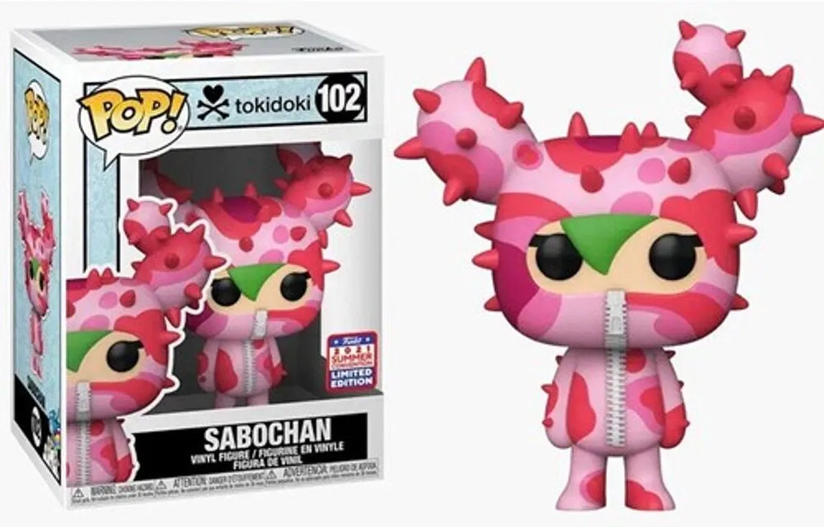 Funko POP! Sabochan Tokidoki Verzamelfiguur - 9cm Multicolours