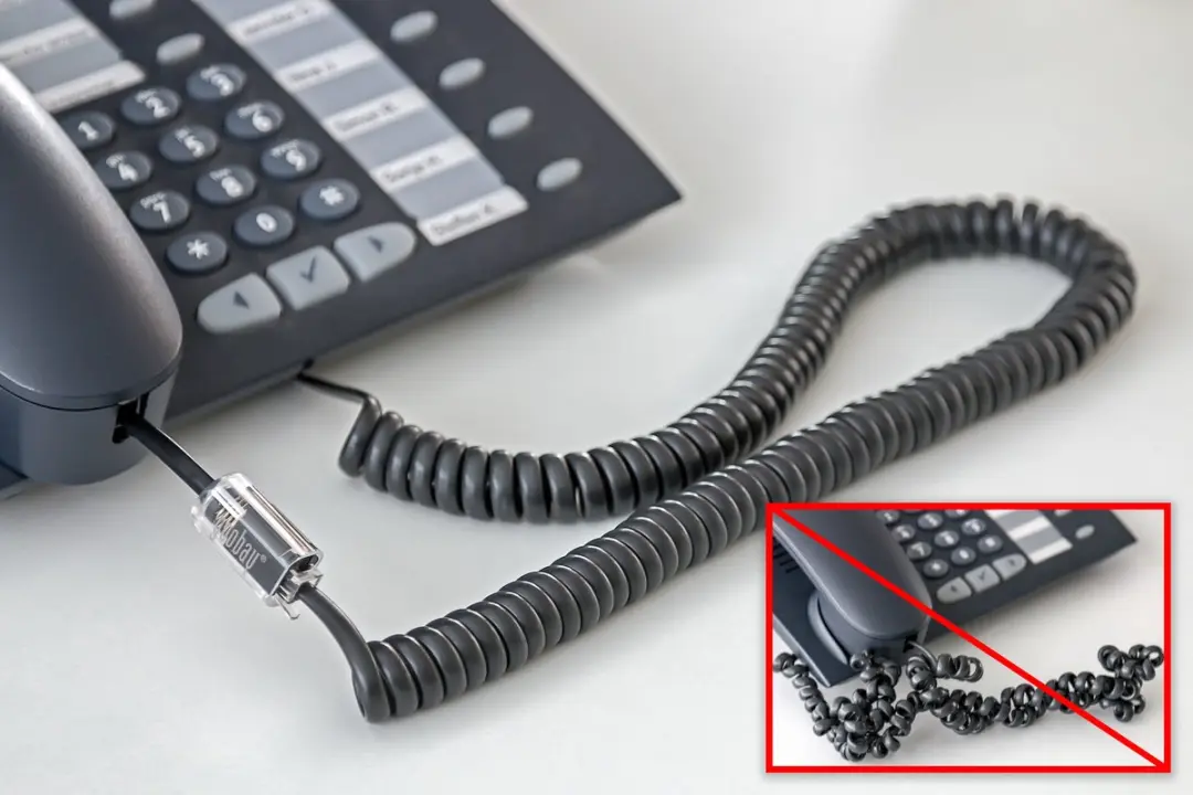Goobay Twist Stop RJ10 4p4c Connectoren - 10 Stuks - Zwart