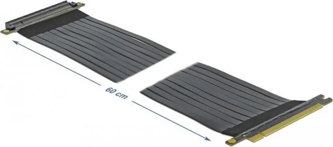 Delock PCIe x16 Riserkaart 60cm