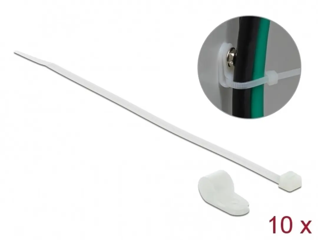 Delock Tie-wraps 4,8mm