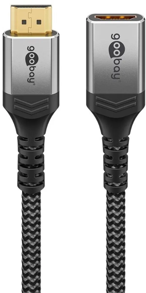 Goobay Ultra High Speed HDMI Verlengkabel 8K/60Hz - Zwart