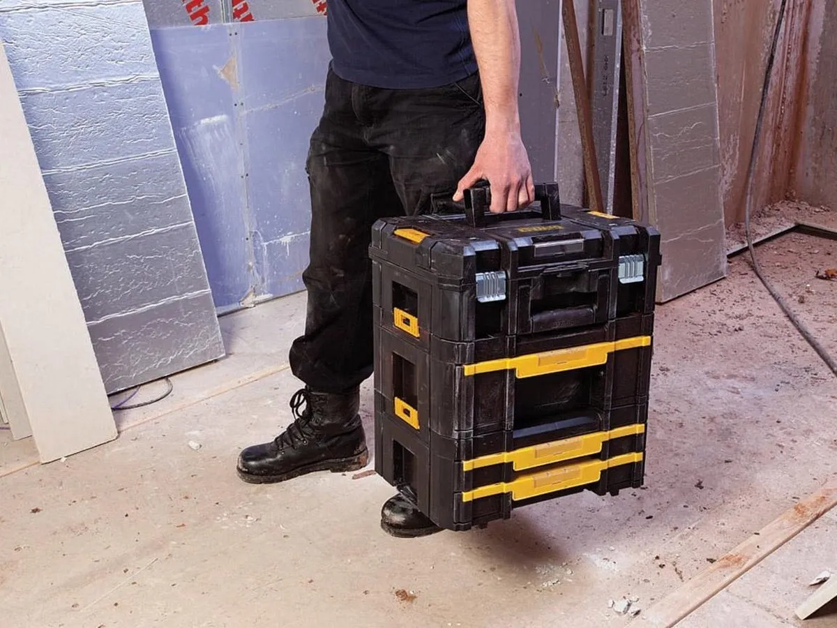 DeWalt TSTAK II DWST1-70703 Gereedschapskoffer - Zwart