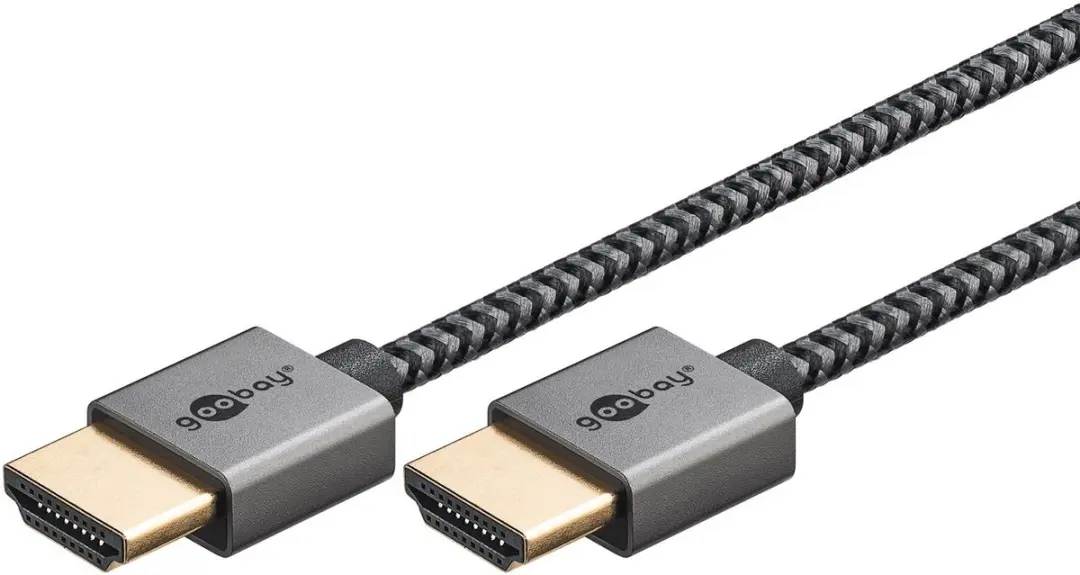 Goobay Plus HDMI Kabel 2.0 4K 60Hz HDR - 2m - Zwart