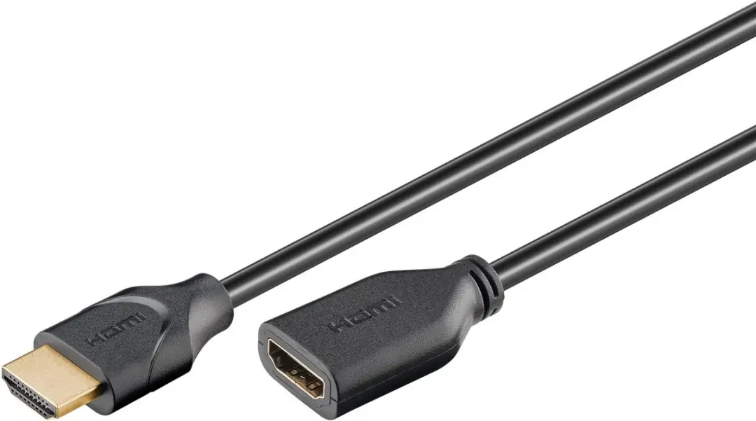 Goobay HDMI Verlengkabel 61308 - 4K 60Hz - Zwart