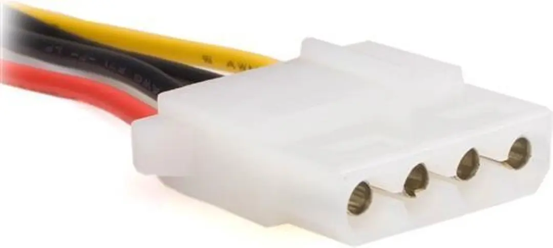 Startech SATA naar LP4 Verloopkabel - Zwart