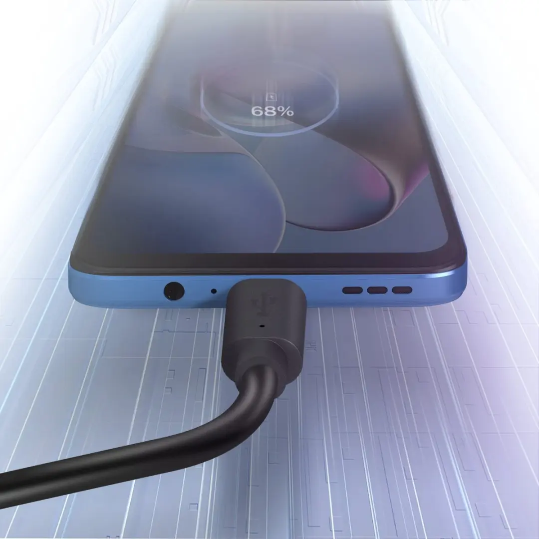 Motorola USB-A naar USB-C Oplaadkabel 1m - Zwart