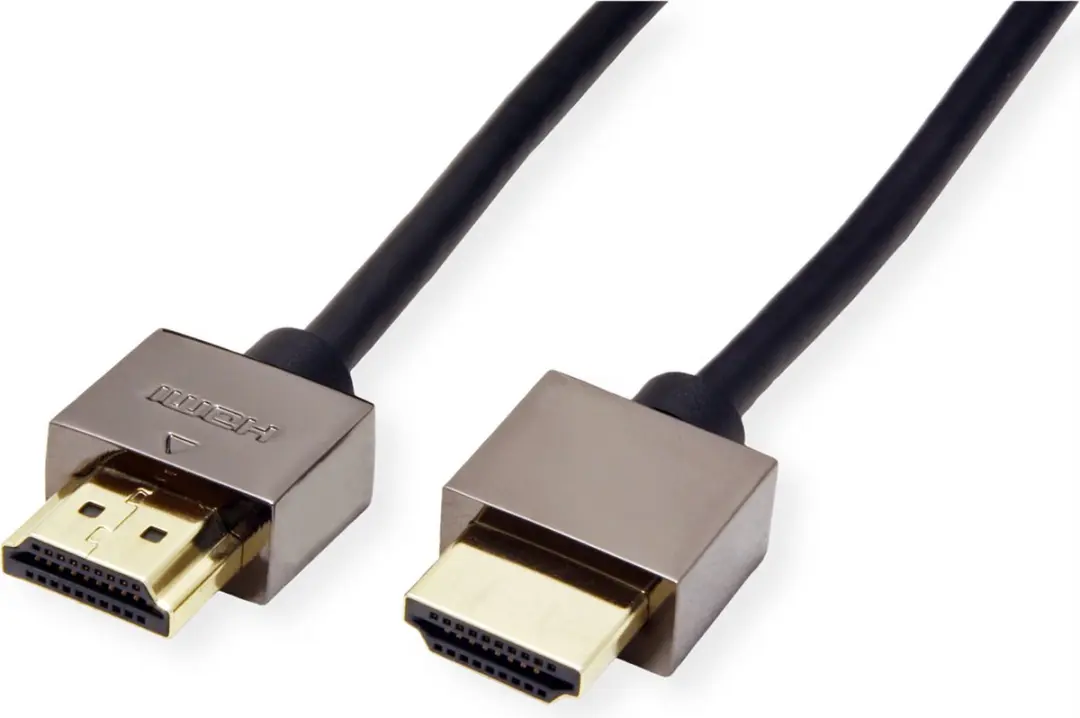 Roline HDMI High Speed Kabel met Ethernet M/M - 2m - Zwart