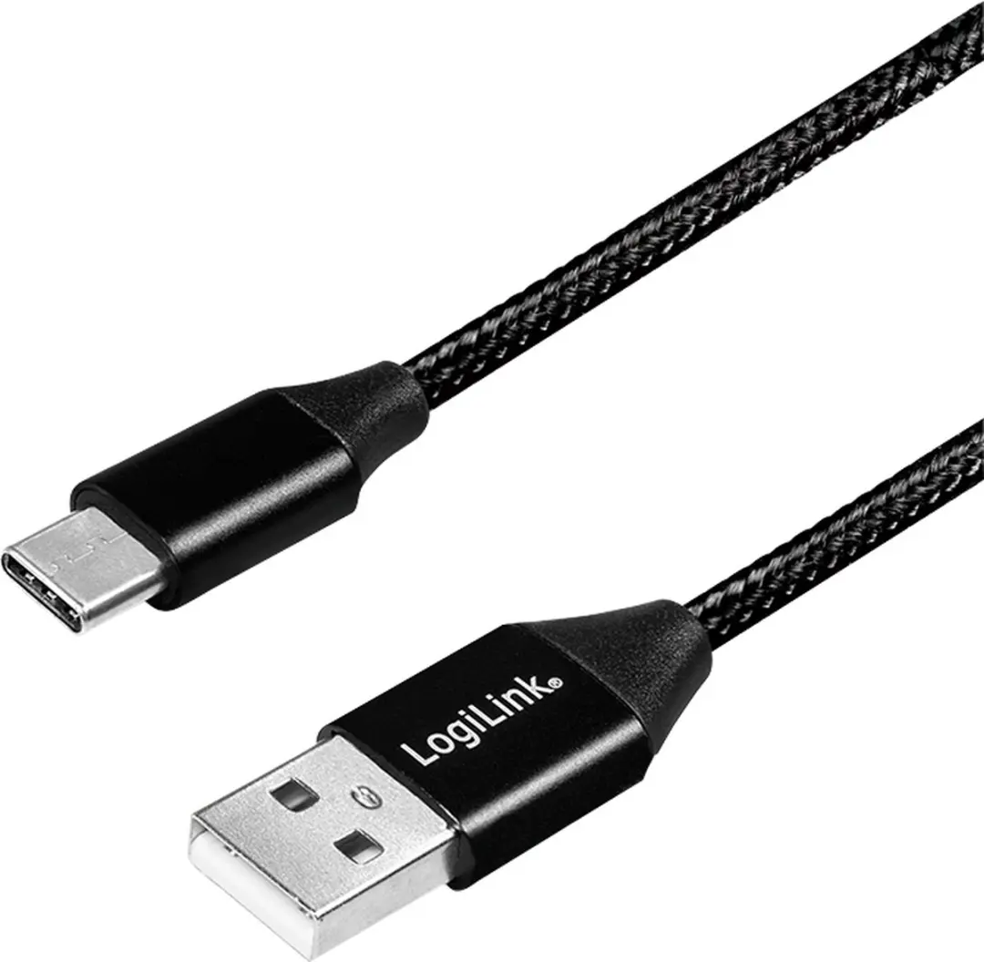 Logilink USB 2.0 USB-C naar USB-A Kabel 1m