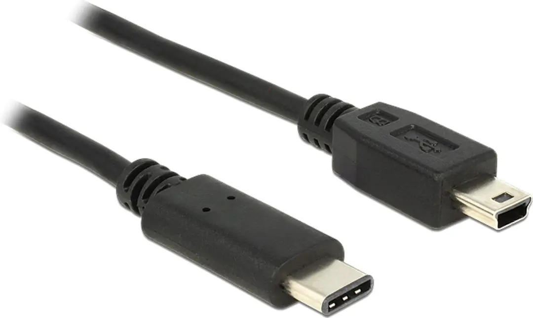 Goobay USB Mini B naar USB-C Kabel 0,5m - USB2.0 - 10 Stuks