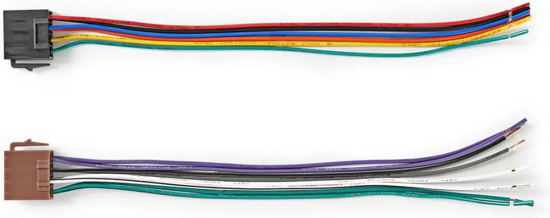 Nedis ISO-Kabel Autoradio - 0.15m Multicolour