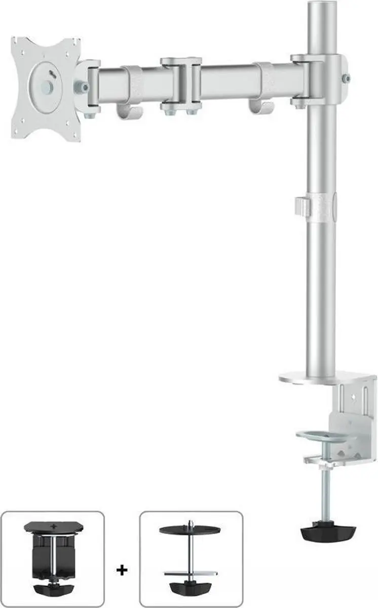 Neomounts NM-D135SILVER Monitorarm 10-30" - 8 kg - Zilver - afbeelding 6 van 6