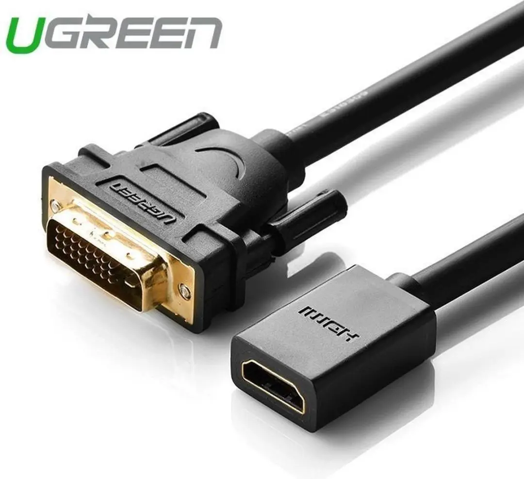UGREEN DVI naar HDMI Adapter 0,15m
