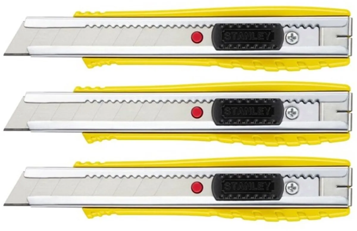 Stanley Fatmax Afbreekmes 18mm - 3 Stuks