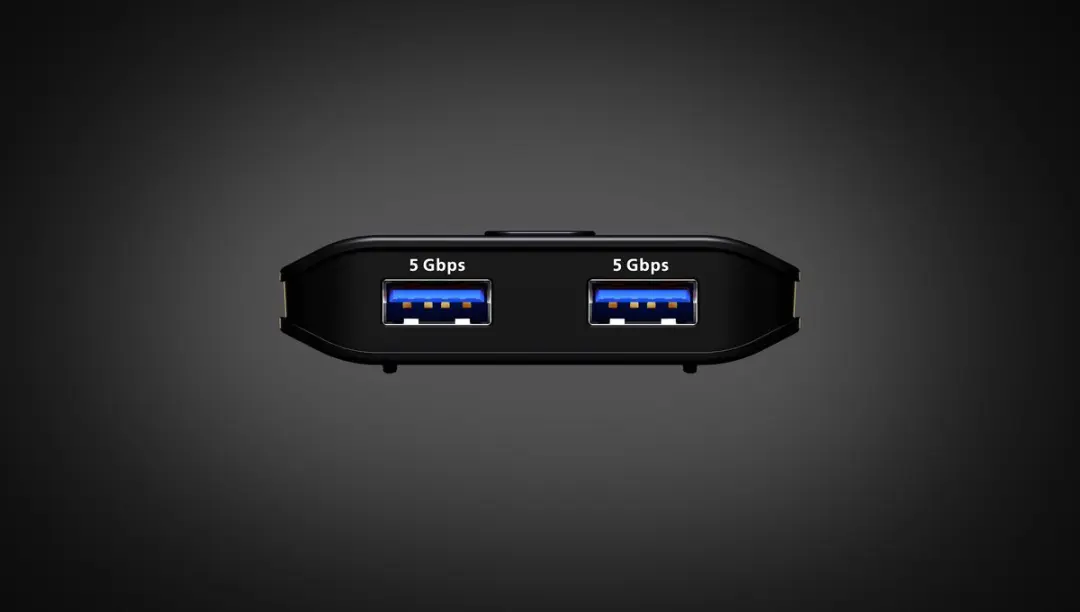 Aten US4322 USB Sharing Switch - 2x2-Port USB 3.2 Gen 1 - Zwart