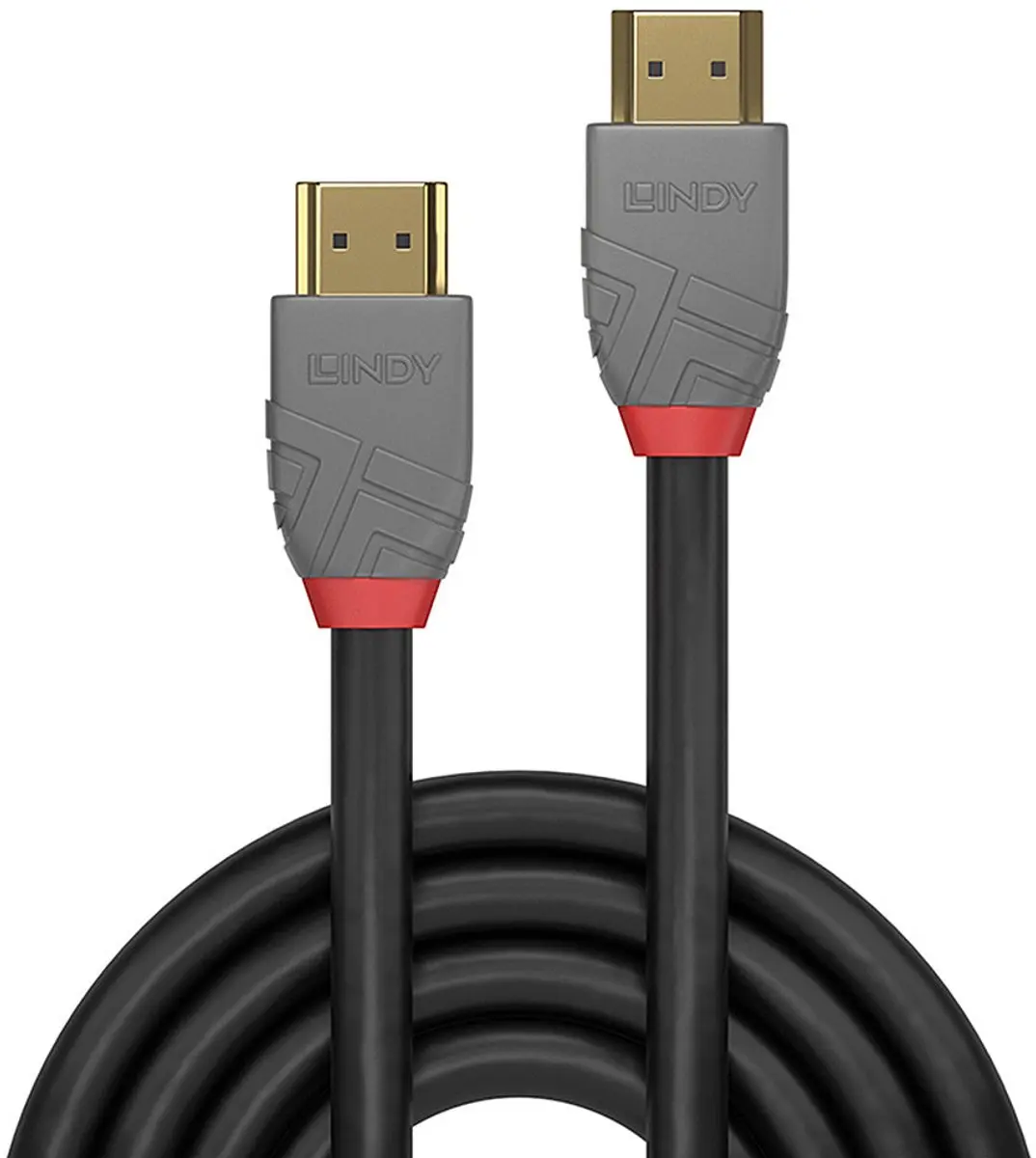 Lindy HDMI-kabel 36967 10m - Zwart/Grijs