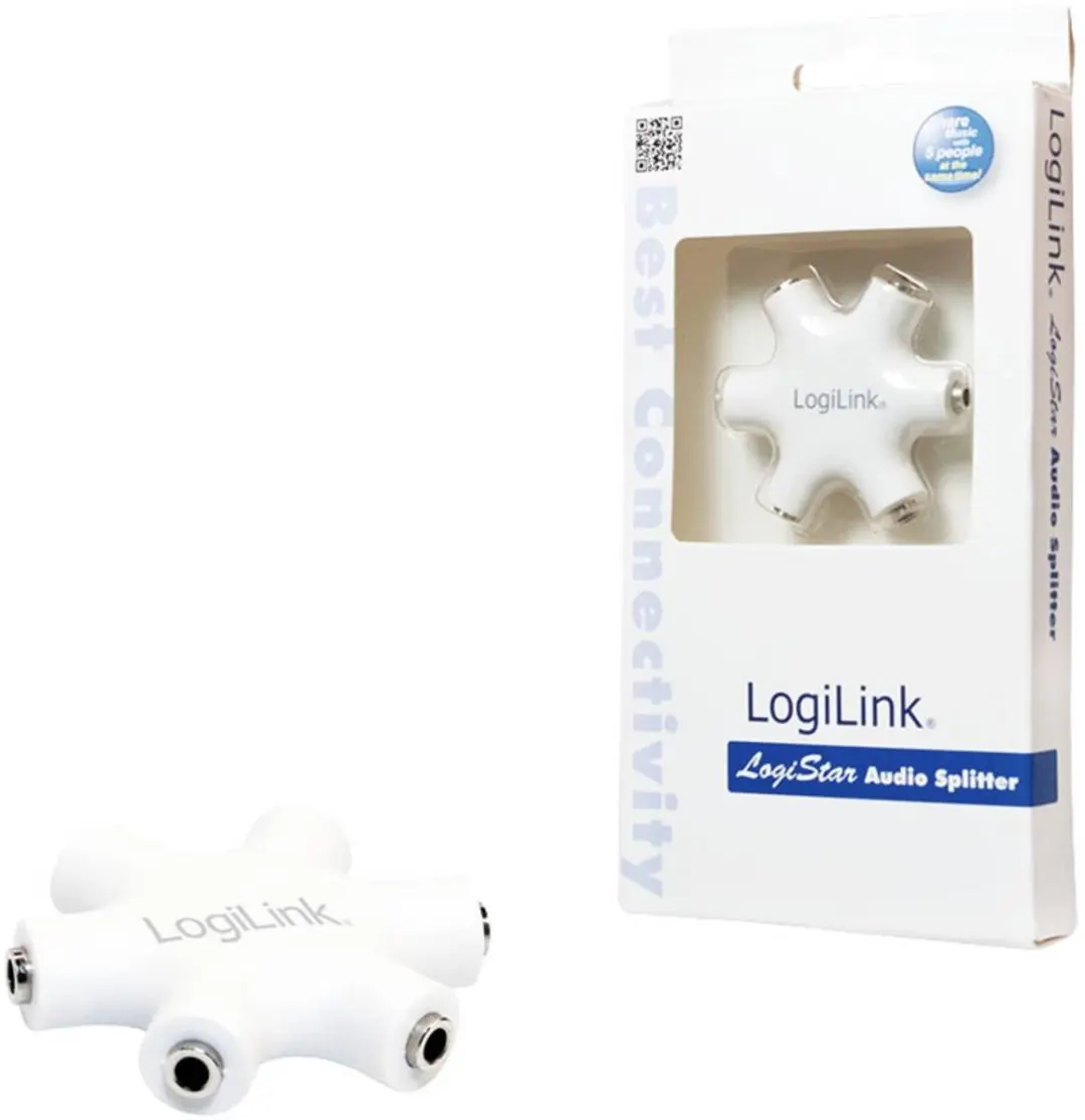 Logilink CA1088 Jackplug Audio Adapter - 3x 3,5mm
