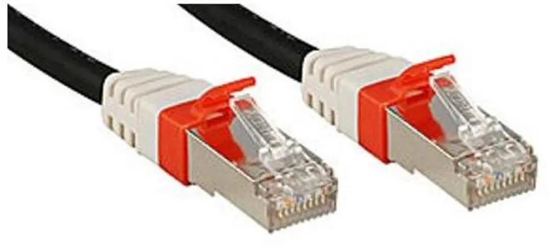 Lindy Cat.6 SSTP/SFTP PIMF Patchkabel 10G - Zwart