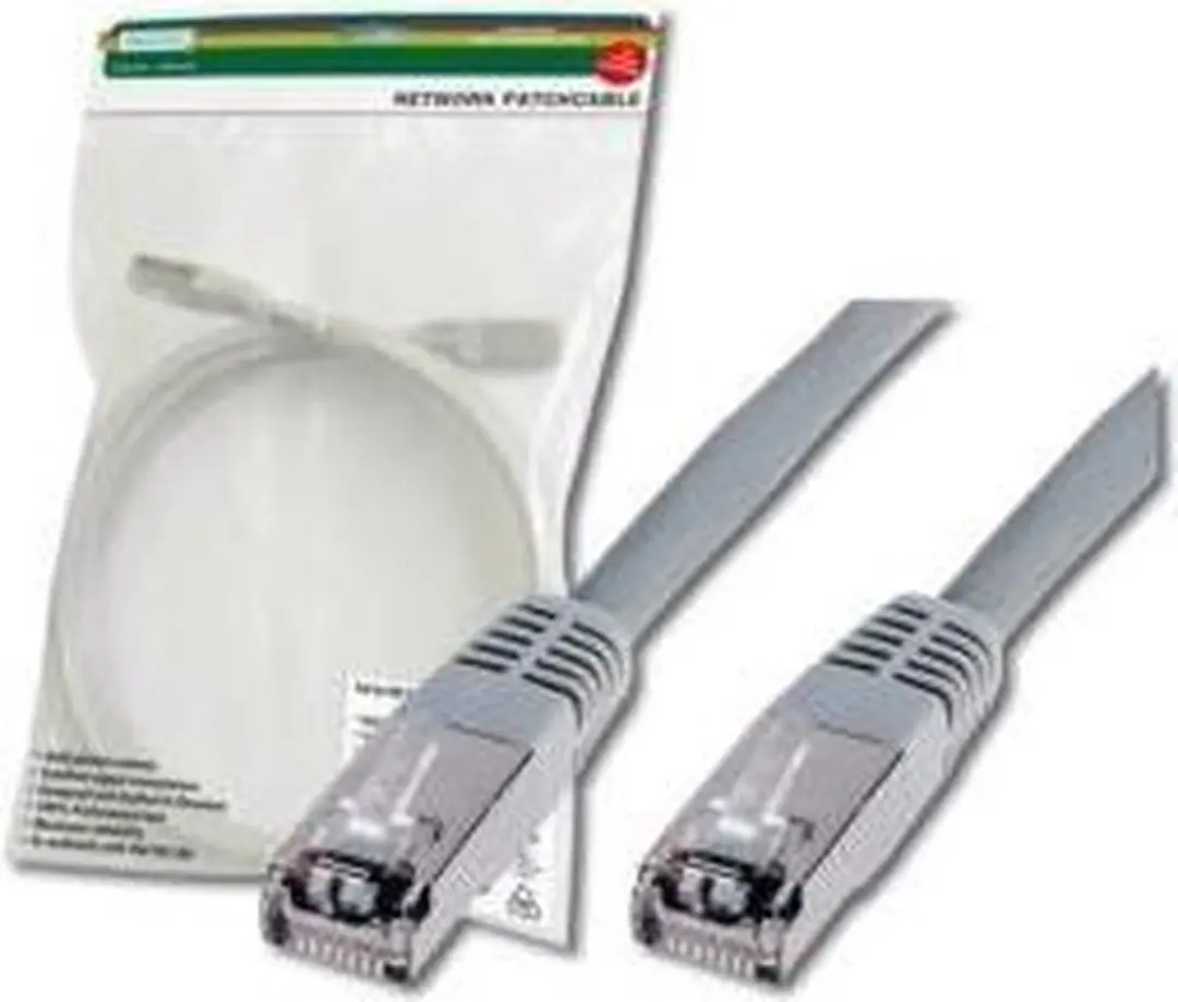 Digitus CAT5e sFTP Kabel 0.5m - Grijs