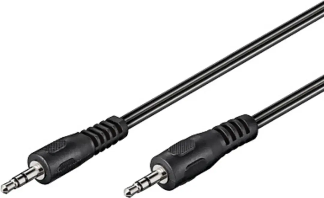 Goobay AUX Audio Connector Cable, 3.5 mm Stereo, CU 2.5 m