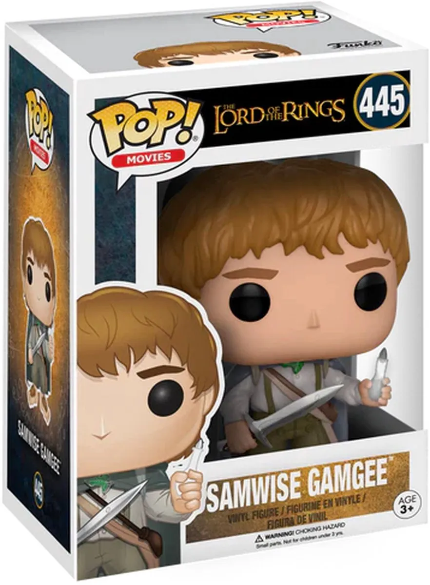 Funko Pop Movies The Lord of the Rings Samwise Gamgee Glow in the Dark #445 - Multi