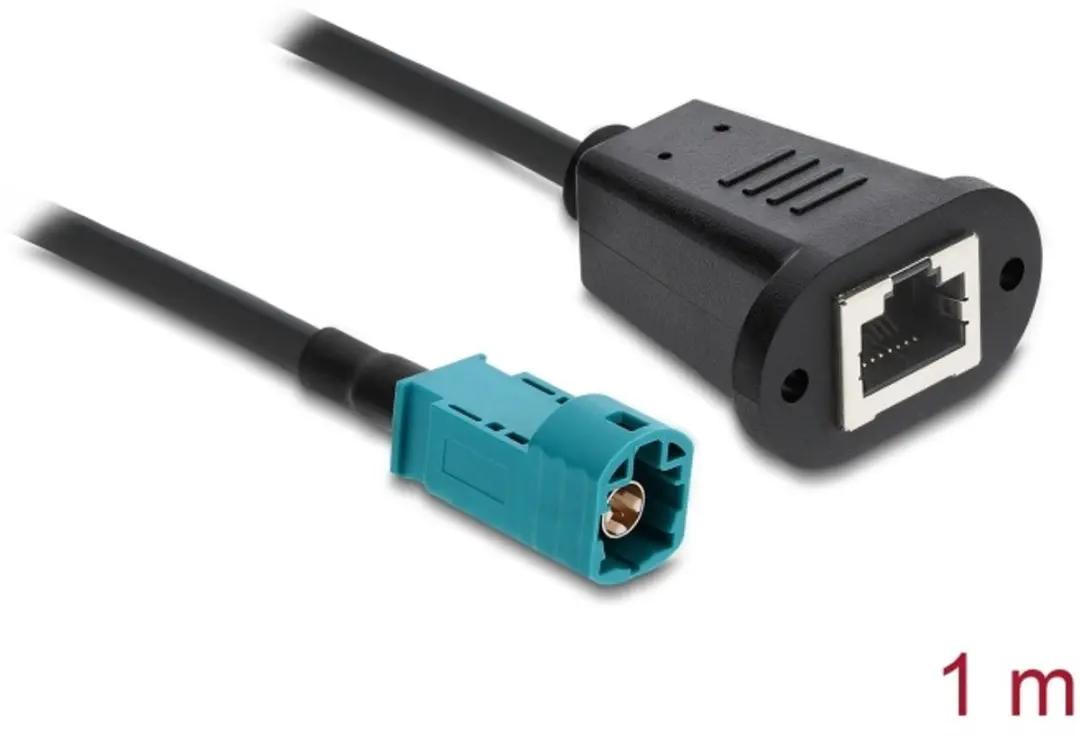 Delock HSD Male naar RJ45 Kabel 1m