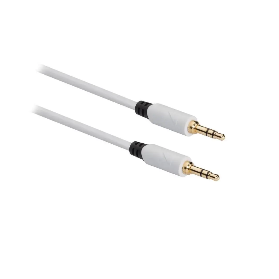 Konig Stereo Audiokabel 3,5mm M-M 1m - Wit