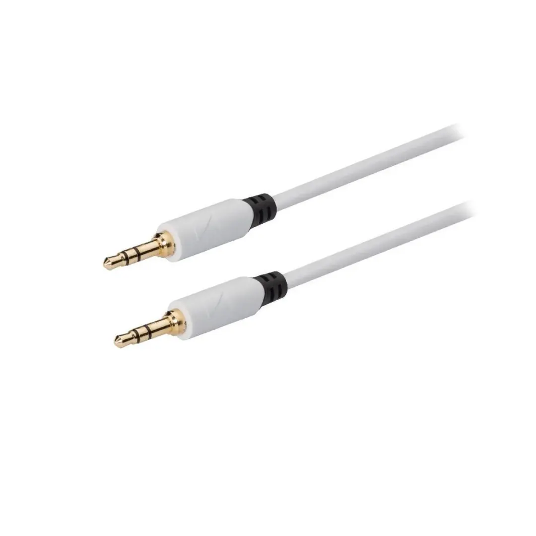 Konig Stereo Audiokabel 3,5mm M-M 1m - Wit