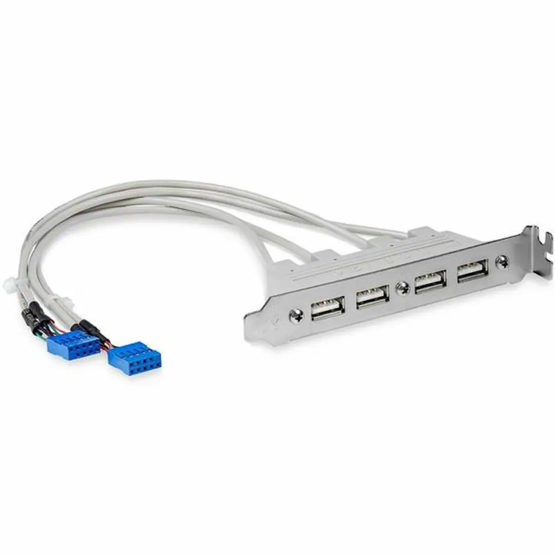 Startech USBPLATE4 USB-plaatje - 1 Stuk