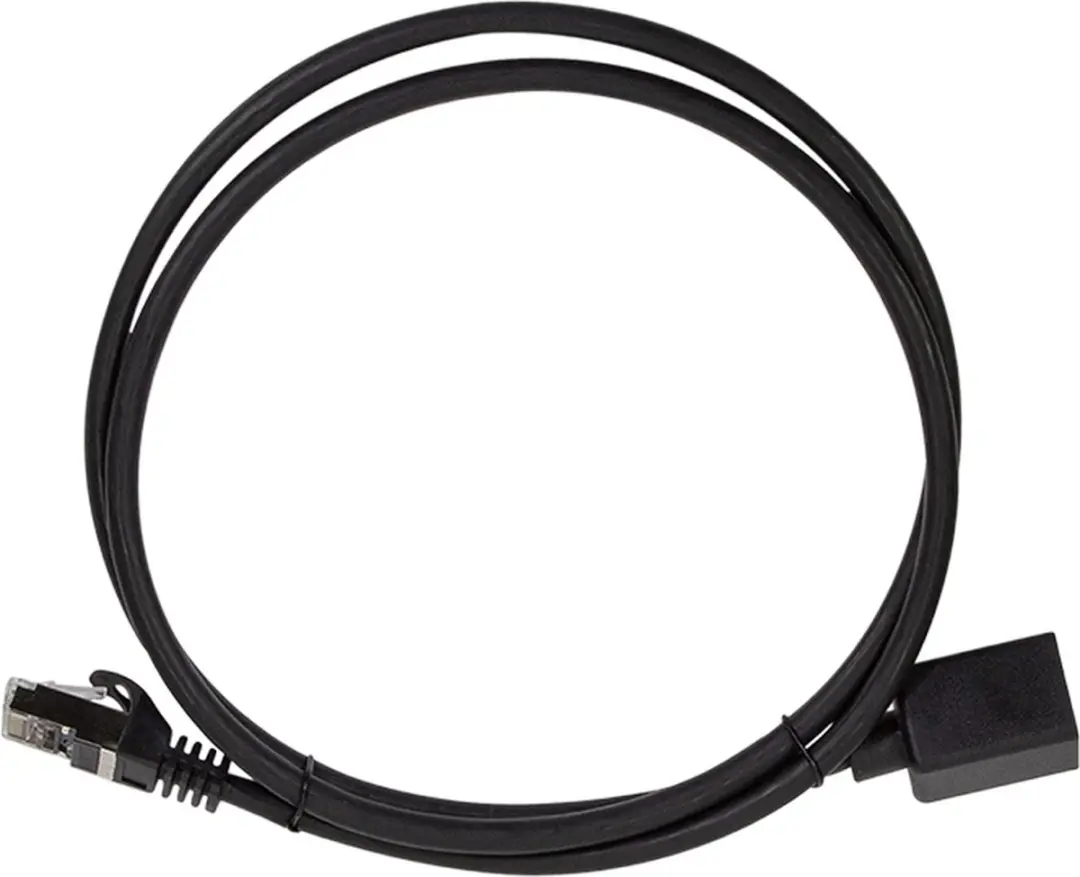 Logilink CQX033S Netwerkkabel Cat6a S/FTP - 1m - Zwart