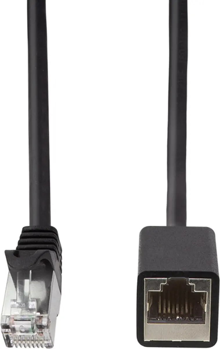 Logilink CQX033S Netwerkkabel Cat6a S/FTP - 1m - Zwart