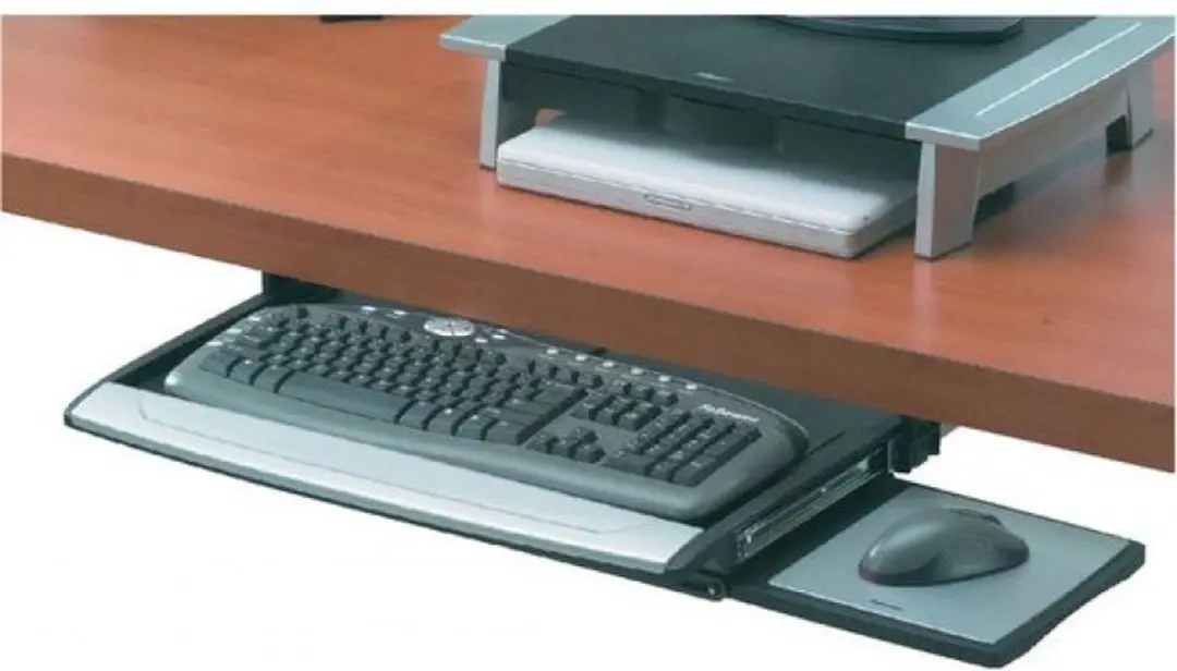 Fellowes Office Suites Deluxe Toetsenbordlade - Zwart