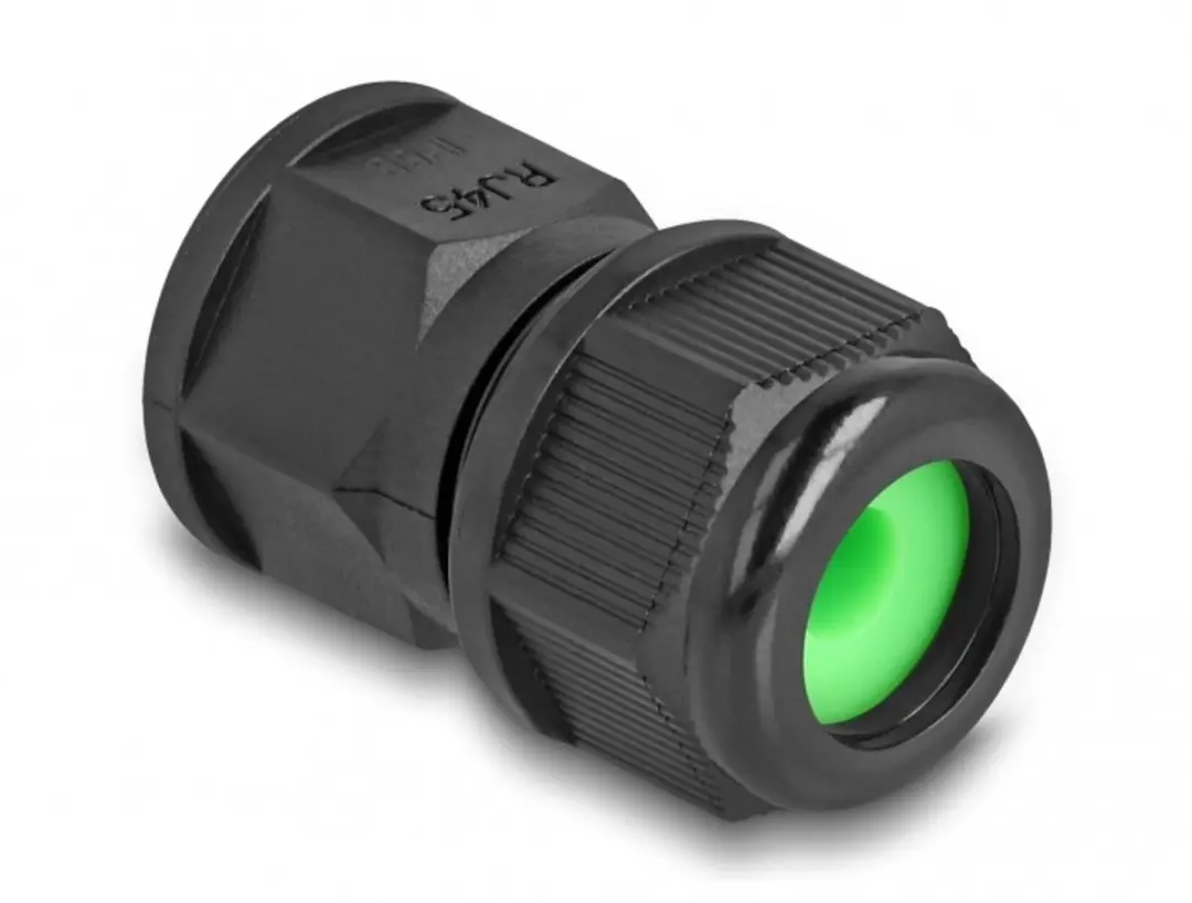 Delock RJ45 Feed-Through Koppler IP67