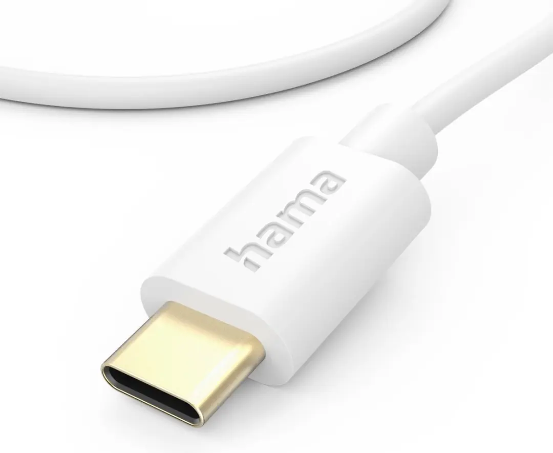 Hama USB-C Oplaadkabel 100cm - Wit