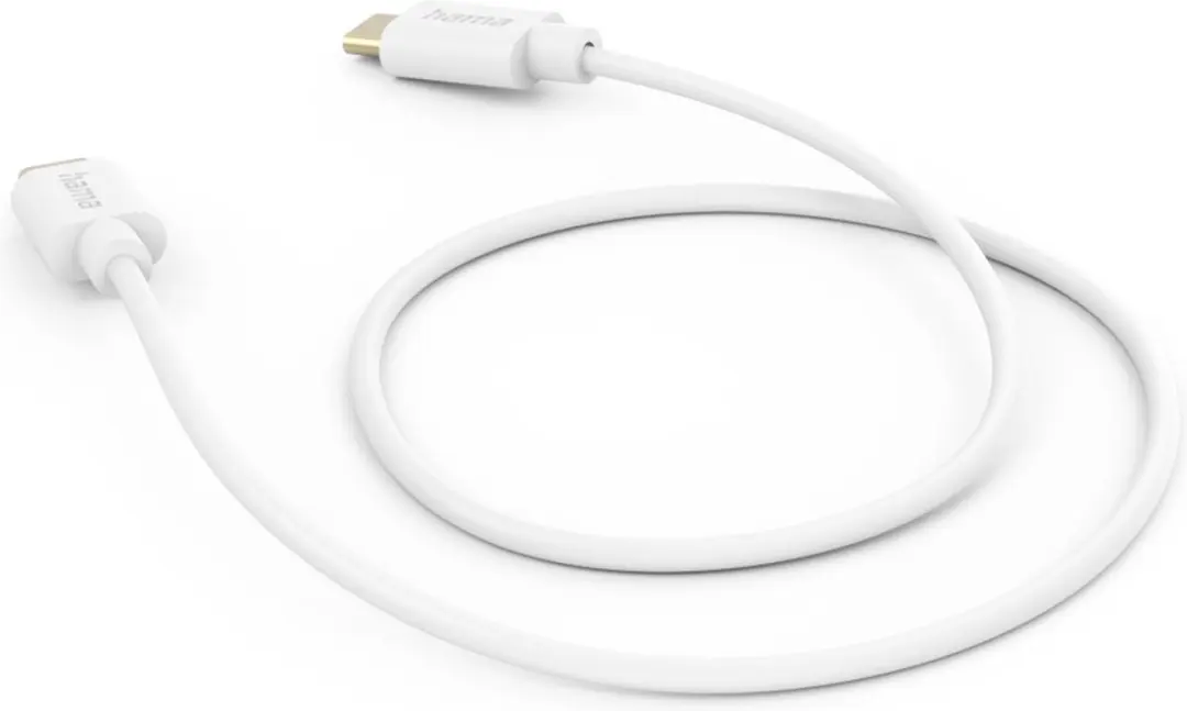 Hama USB-C Oplaadkabel 100cm - Wit