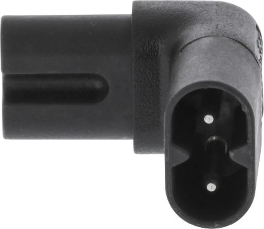 InLine C7/C8 Stroomadapter - Zwart