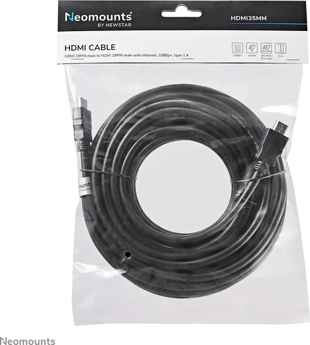Neomounts HDMI Kabel 14 10m - Zwart - afbeelding 6 van 6