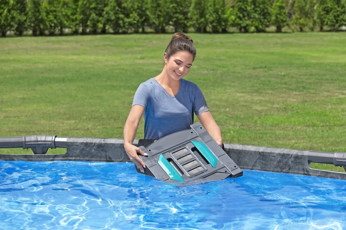 Bestway AquaTronix Pro G300 Zwembadstofzuiger Robot - Grijs