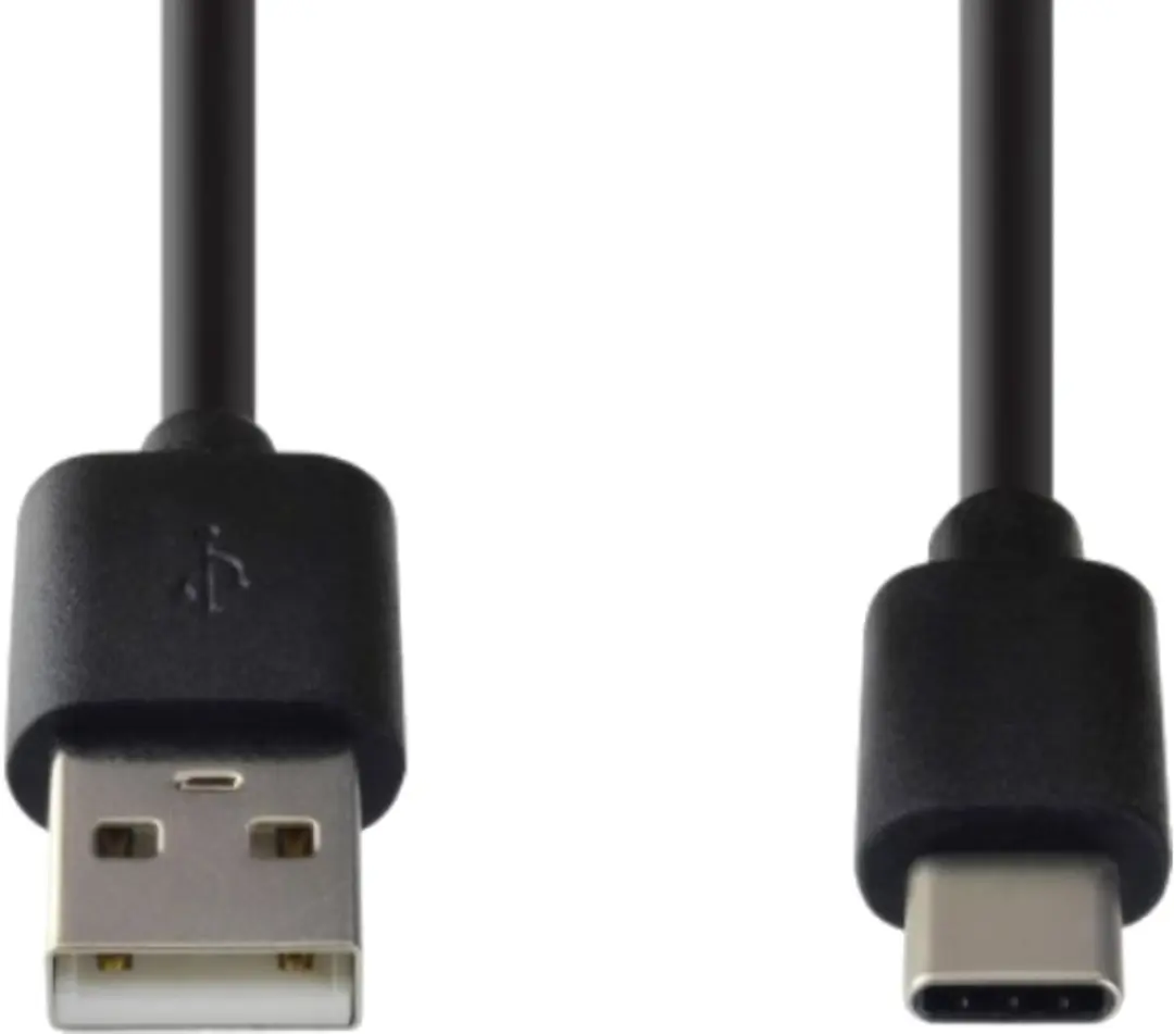 Nedis USB 2.0 USB-A naar USB-C Kabel 15W 2m - Zwart