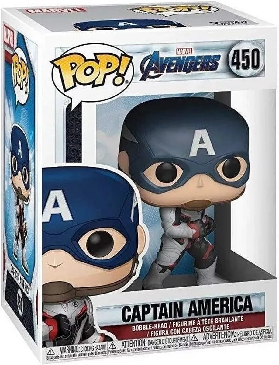 Funko Pop! Avengers Captain America #450 Verzamelfiguur