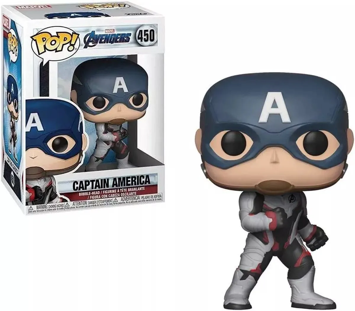 Funko Pop! Avengers Captain America #450 Verzamelfiguur - Multi