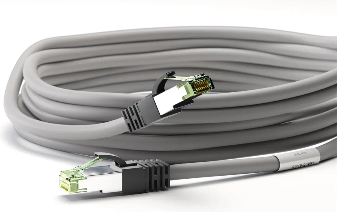 Goobay CAT8.1 Netwerkkabel 40Gbit - 0,5m - Grijs