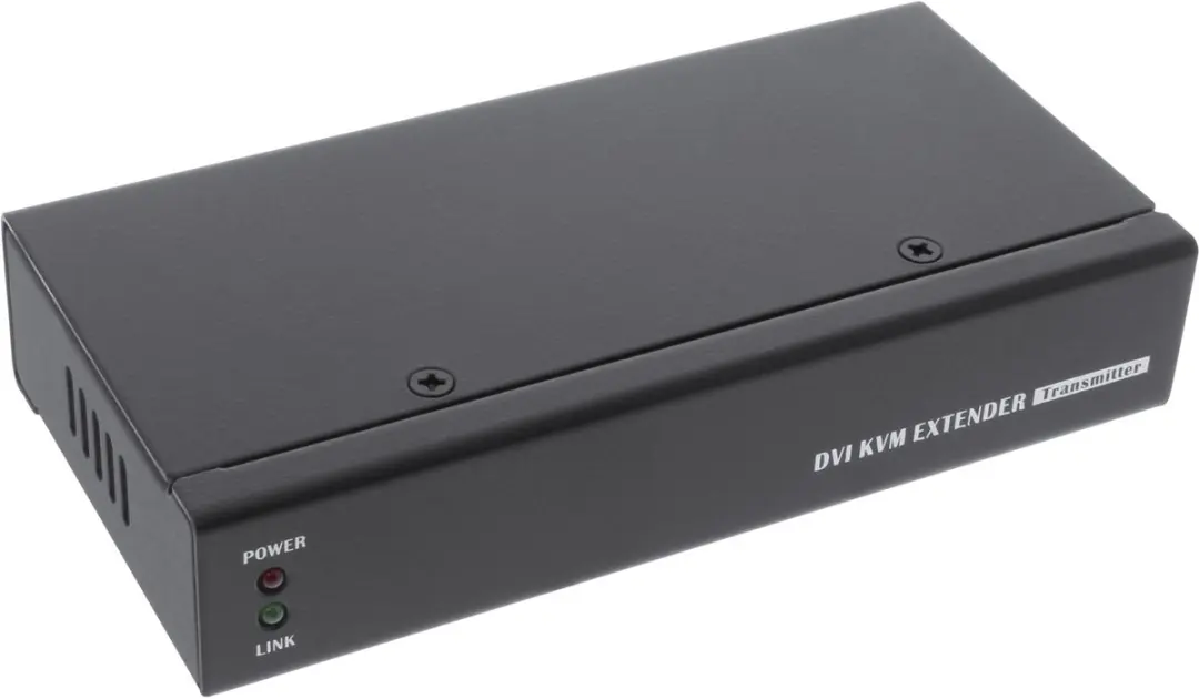 InLine DVI USB KVM Extender 61640 - Zwart - afbeelding 6 van 6