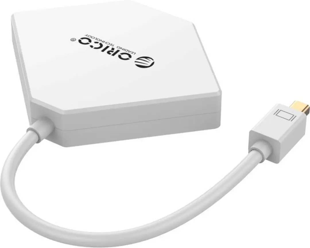 ORICO ORI-DMP-HDV3-WH Mini DisplayPort Adapter - Full HD - Wit