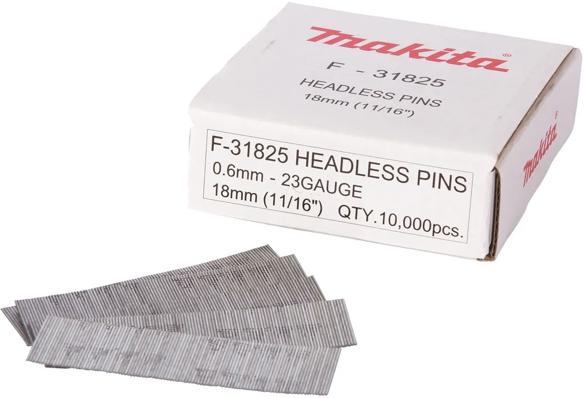 Makita F-31825 Pin 18mm - 1 Stuk