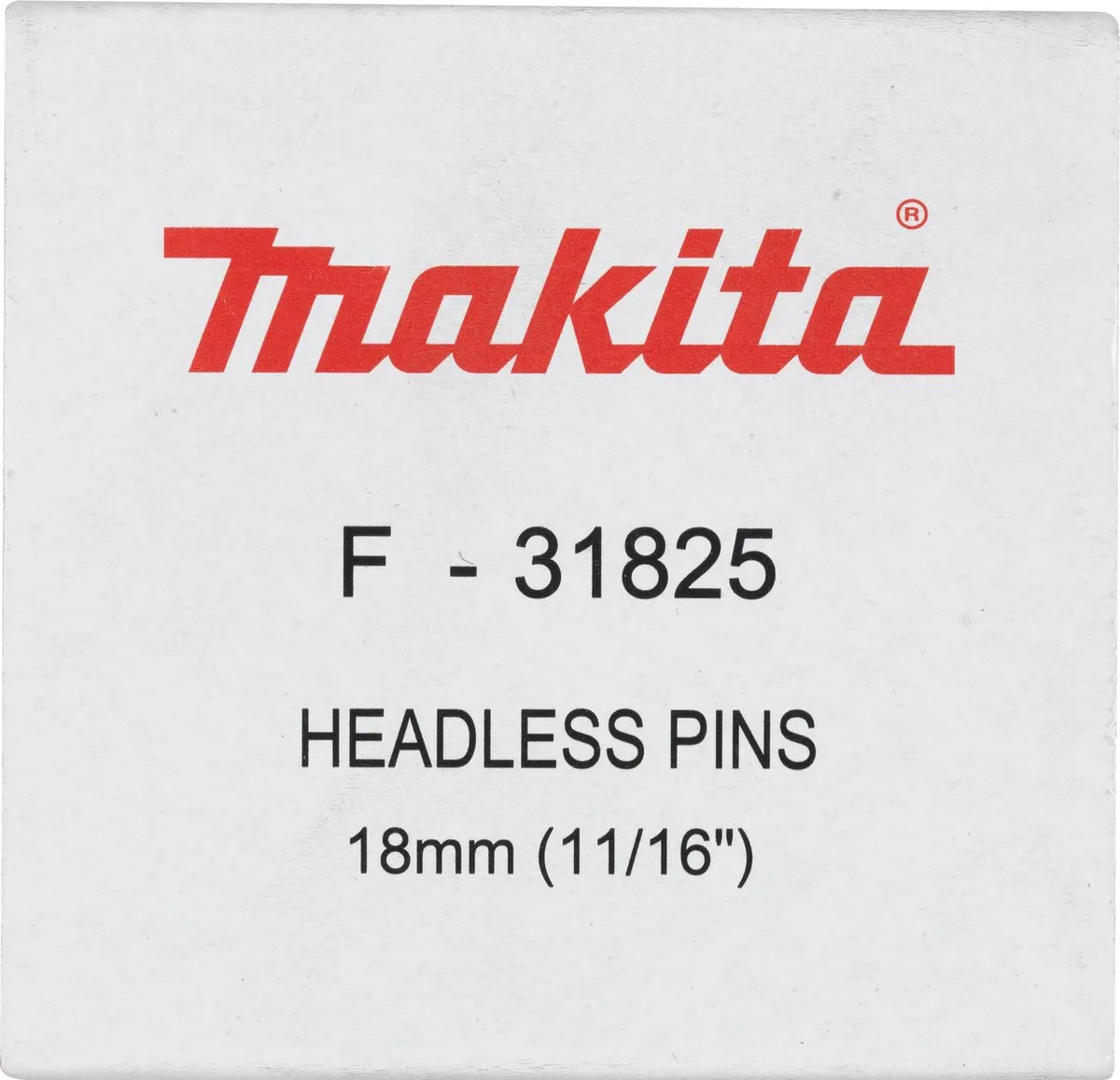 Makita F-31825 Pin 18mm - 1 Stuk