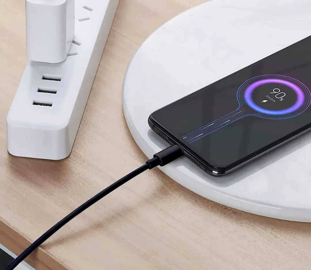 NÖRDIC USBC-321 USB-C Kabel 2m - 2,4A - 480Mbps - Zwart